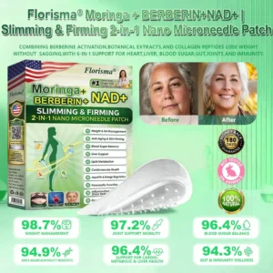 Once Daily, Visible Changes in 7 Days 🍷 Florisma® 𝑀𝑜𝑟𝑖𝑛𝑔𝑎 · 𝐵𝑒𝑟𝑏𝑒𝑟𝑖𝑛𝑒 × 𝑁𝐴𝐷+10-𝑖𝑛-1 𝐴𝑑𝑣𝑎𝑛𝑐𝑒𝑑 𝑁𝑎𝑛𝑜 𝑀𝑖𝑐𝑟𝑜𝑛𝑒𝑒𝑑𝑙𝑒 𝑃𝑎𝑡𝑐ℎ 👩‍🔬 𝐎𝐛𝐞𝐬𝐢𝐭𝐲, 𝐃𝐢𝐚𝐛𝐞𝐭𝐞𝐬, 𝐒𝐥𝐞𝐞𝐩 𝐀𝐩𝐧𝐞𝐚, 𝐀𝐧𝐝 𝐉𝐨𝐢𝐧𝐭 𝐈𝐬𝐬𝐮𝐞𝐬